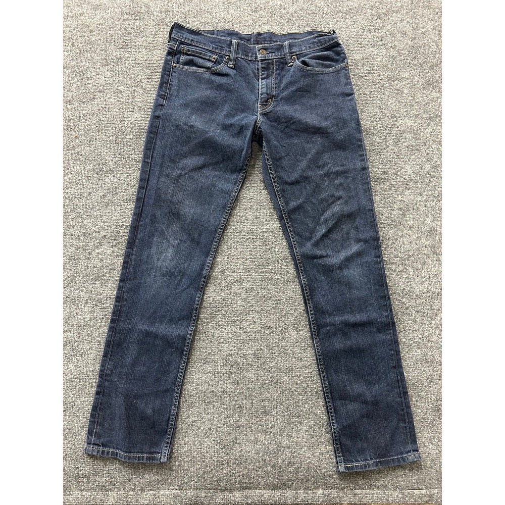Levi's Jeans Mens Size 32x34 Blue 511 Slim Fit Dark Wash Denim Stretch Everyday